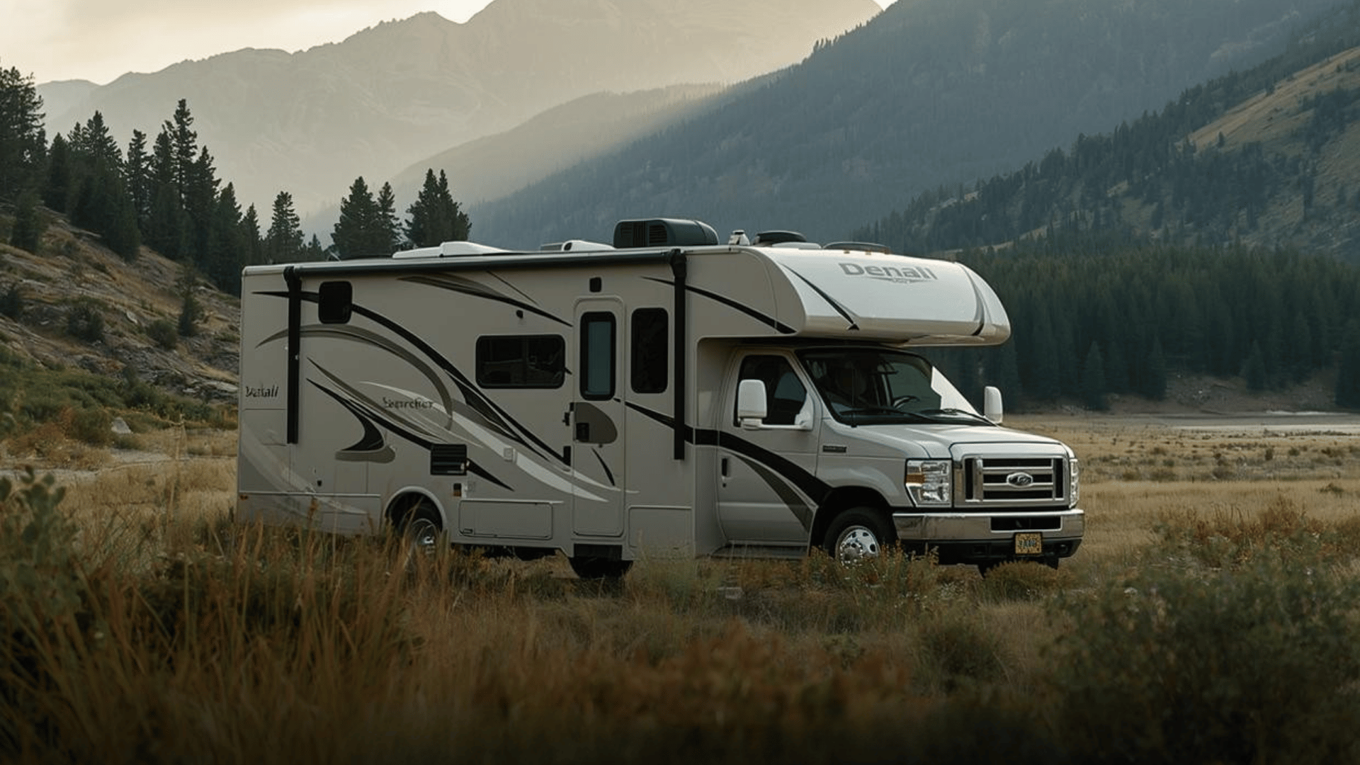 Denali Searcher 30 RV in Alaska, ideal for family Alaska RV rental and road trips